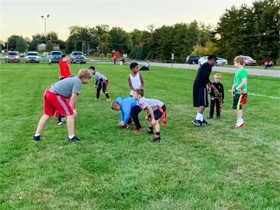 Holly Stampede Flag Football Practice